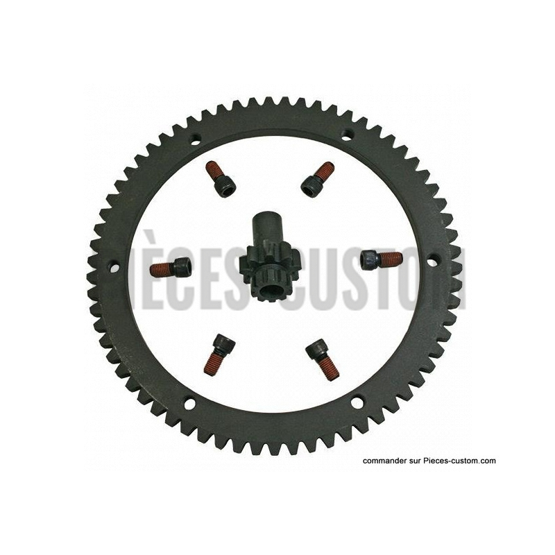 Conversion-couronne-démarreur-66-dents
