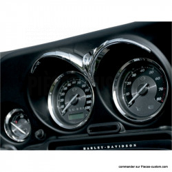 Grille de compteur chrome FLH 96-13