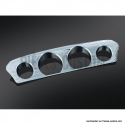 Insert tableau de bord Tri-line Chrome 14-17