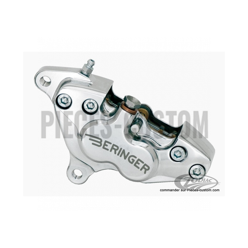 Étrier-de-frein-droit-Beringer-4-pistons-Chrome