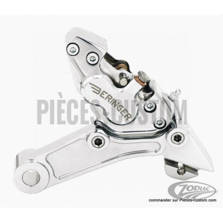 Étrier-frein-fixation-Arrière-4-pistons-Chrome