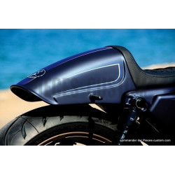Garde boue Racing acier pour Sportster XL de 2004 à 2017