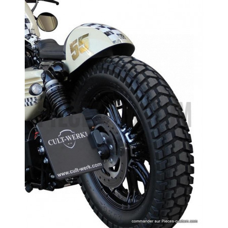 Selle-Solo-Bobber-Cuir-Lisse-Cult-Werk