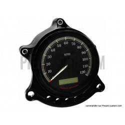 Support Compteur/phare Café noir XL 95-17