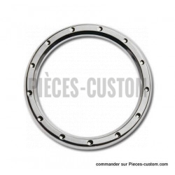 Collerettes de jauge 3 5/8" usiné et chrome