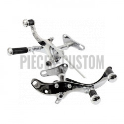 Commandes avancées Chromées pour Sportster de 1979 à 1984