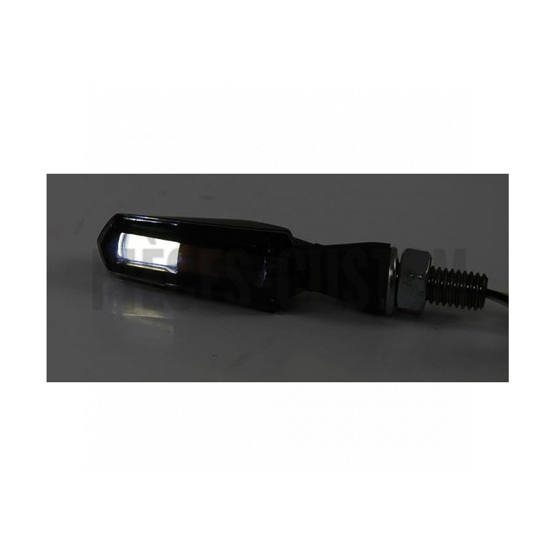 Clignotants et feux de position Scuro à LED Noir et lentille fumée