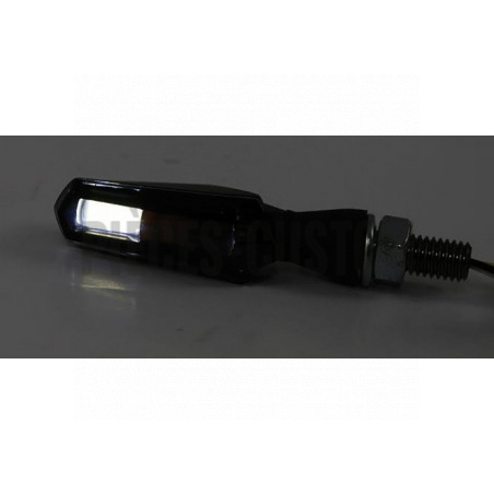Clignotants et feux de position Scuro à LED Noir et lentille fumée