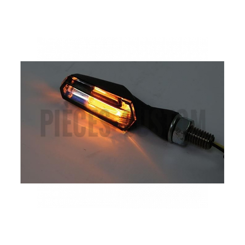Clignotants et feux de position Scuro à LED Noir et lentille fumée