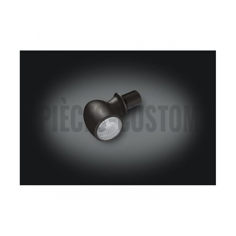 Clignotant Kellerman Bullet Atto LED Noir lentille claire