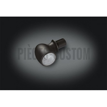 Clignotant Kellerman Bullet Atto LED Noir lentille claire