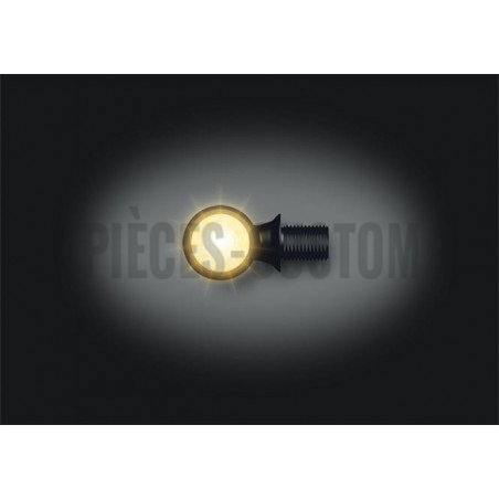 Clignotant Kellerman Bullet Atto LED Noir lentille claire