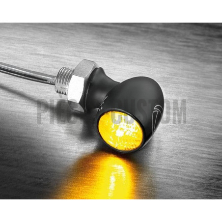 Clignotant Kellerman Bullet Atto LED Noir lentille fumée