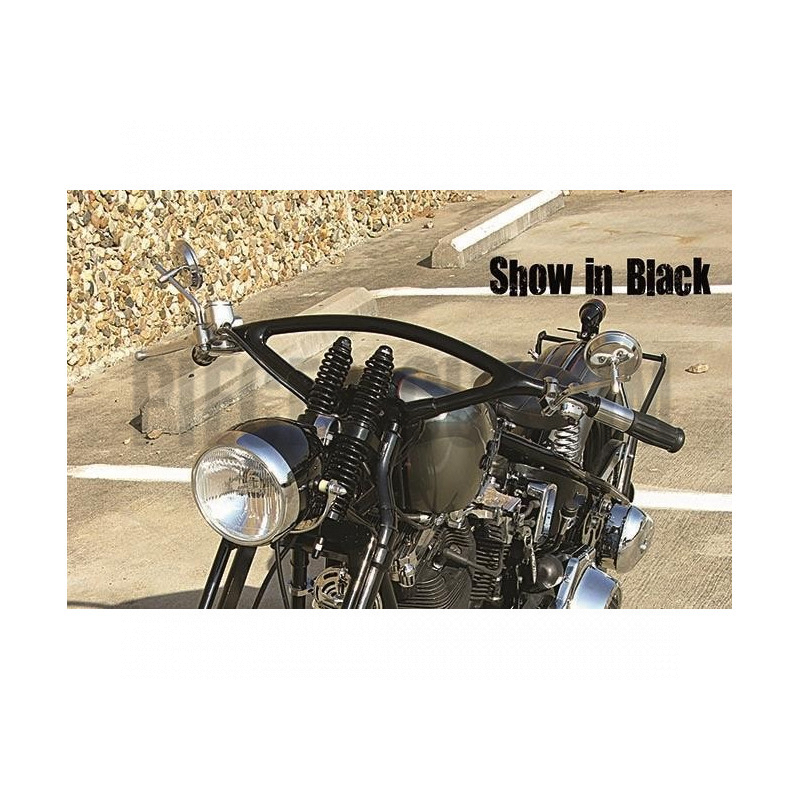 Guidon Hollywood Chrome pour fourche Springer