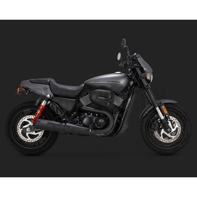 Silencieux Vance&Hines Hi-Output  Noir pour Street de 2015 à 2018
