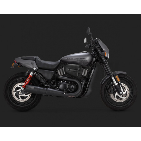 Silencieux Vance&Hines Hi-Output  Noir pour Street de 2015 à 2018