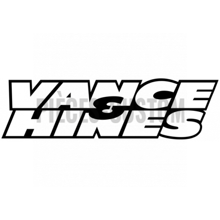 Silencieux Vance&Hines Hi-Output  Noir pour Street de 2015 à 2018