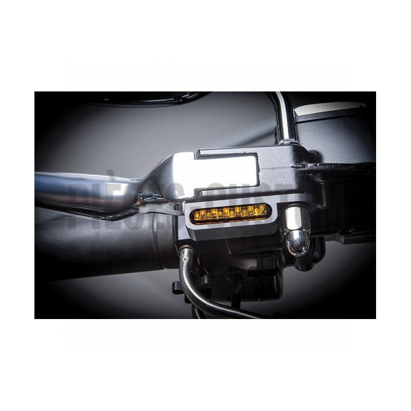 Clignotants Avant + Feu position Noir Dyna Softail et Touring de 1996 à 2017