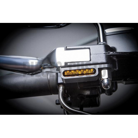 Clignotants Avant + Feu position Noir Dyna Softail et Touring de 1996 à 2017