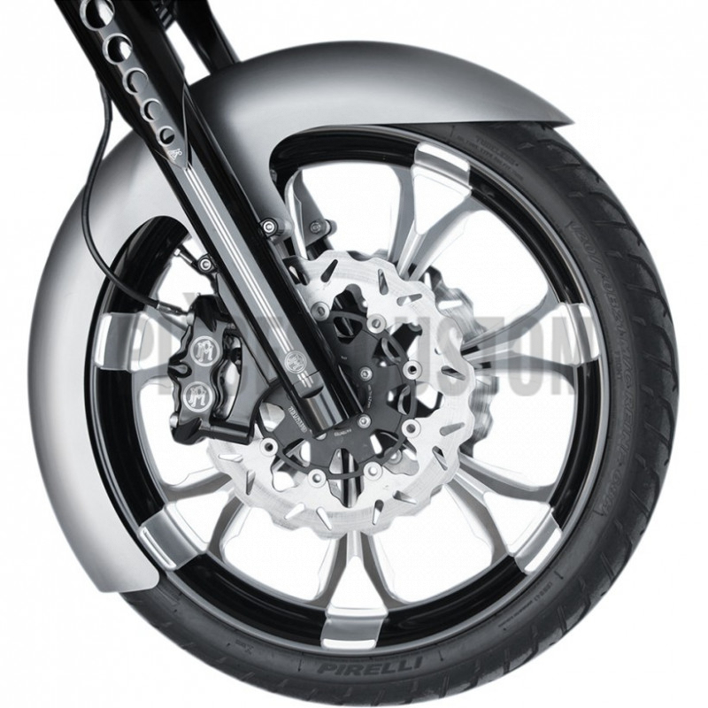 Garde-boue avant RWD LS-3 pour roue de 19" des modèles FLHX de 2014 à 2017