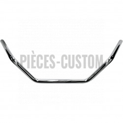 Guidon Bagger chromé 25mm largeur 84 cm retour 31.5 cm