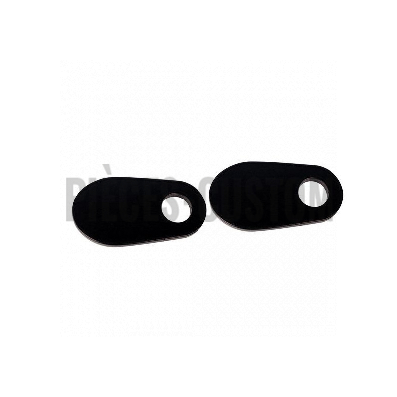 Supports de clignotants arrière noir pour Sportster