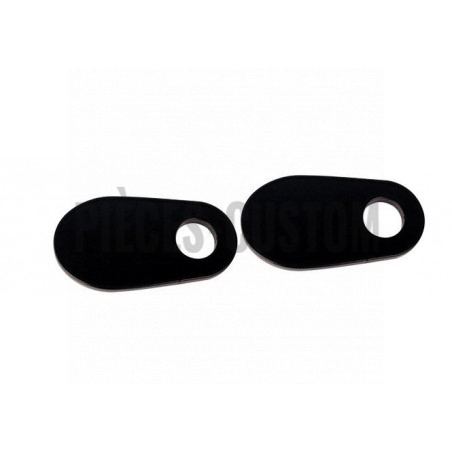 Supports de clignotants arrière noir pour Sportster