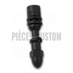 Adaptateur de rétroviseur Harley Davidson Noir