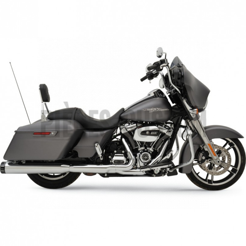 Silencieux Khrome Werks 4.5" Chrome embout Noir FLH et FLT de 2017