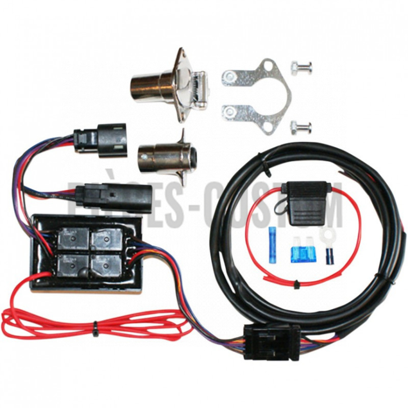 Kit faisceau attelage complet modèles FLHR, FLHTKSE, FLHTP, FLTRUSe, FLHXSE de 2014 à 2016