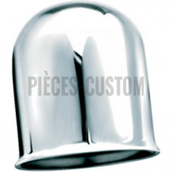 Couvre boule d'attelage chromé