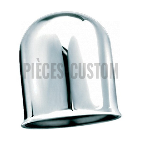 Couvre boule d'attelage chromé