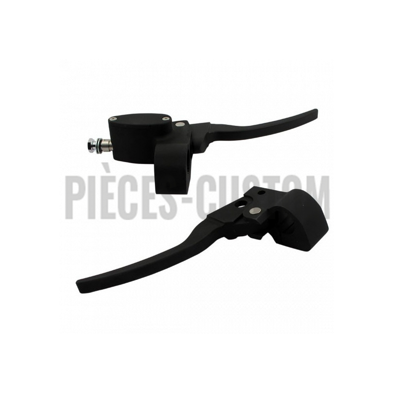 Kit de commandes noires de guidon sans interrupteurs