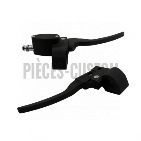 Kit de commandes noires de guidon sans interrupteurs