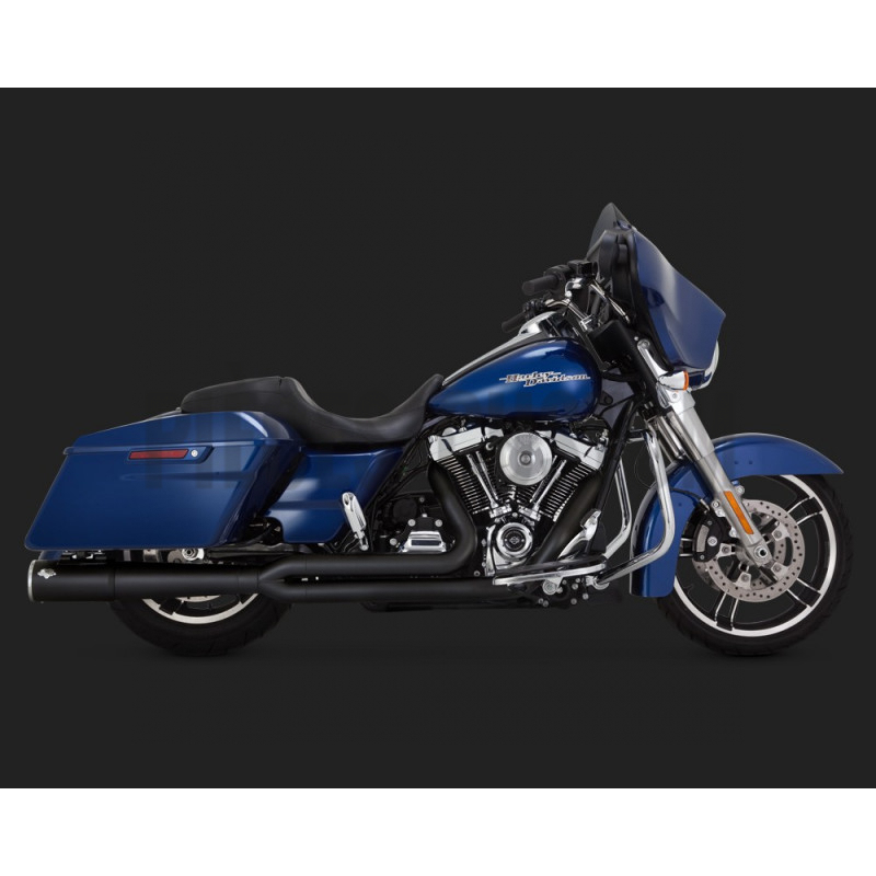 Echappement Vance & Hines Pro Pipe 2 en 1 Noir Touring de 2017 à 2018