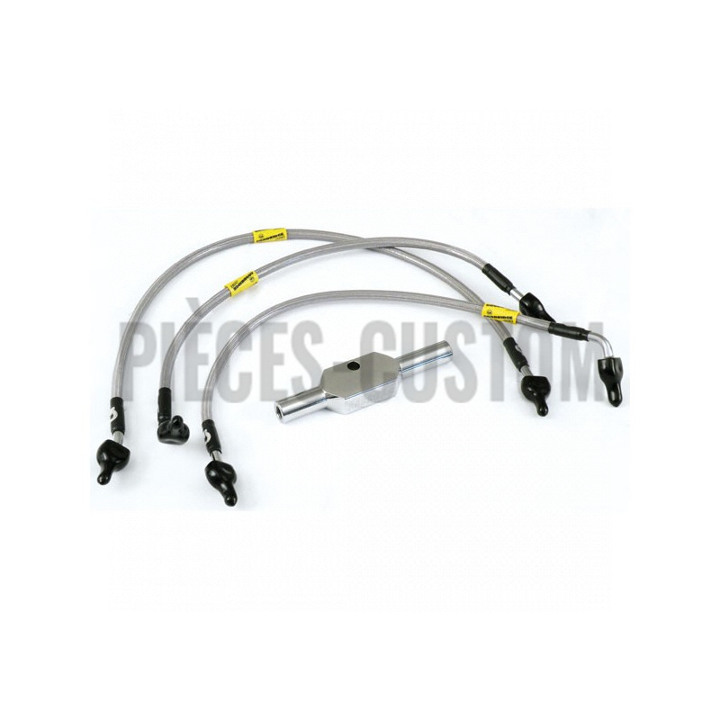 Kit-de-durite-de-frein-Avant-inox