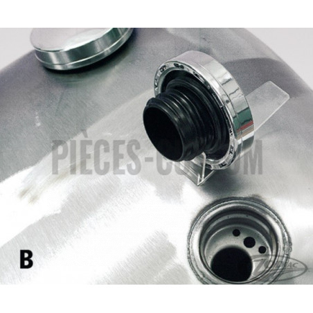 Réservoir 15Litres Sport Bob 2" double bouchon pour Sportster de 1982 à 2003