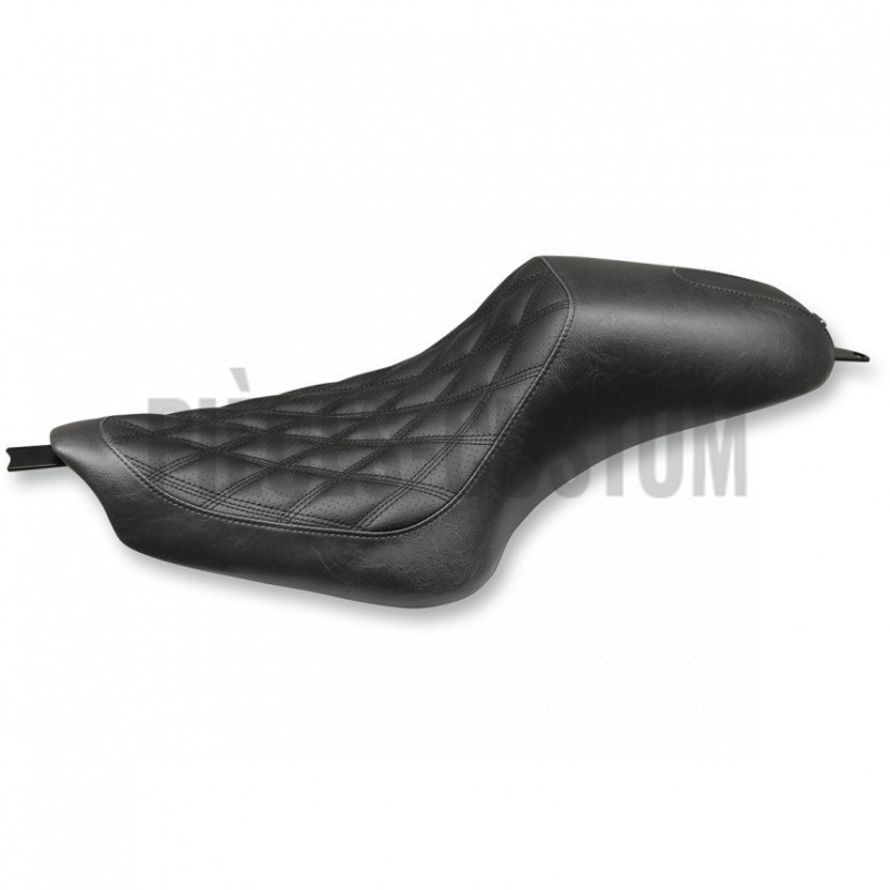 Selle RSD mini cafe Boss noir pour Sportster de 2004 à 2017