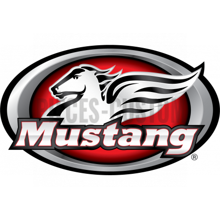 Selle Fastback Mustang pour Sportster de 2004 à 2017 Réservoir 17 litres