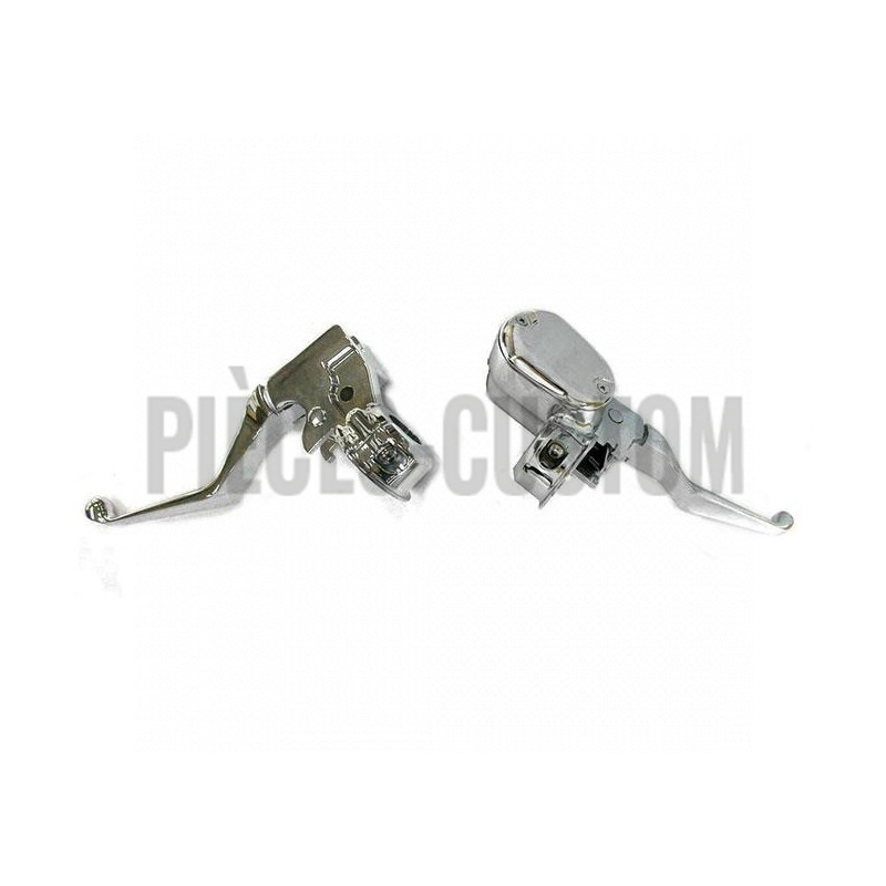 Commandes au guidon chrome pour Sportster de 2014 à 2017 sans Abs