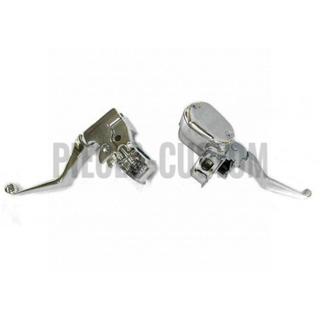 Commandes au guidon chrome pour Sportster de 2014 à 2017 sans Abs