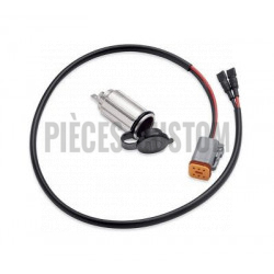 Port 12V d'alimentation auxilaire pour panneau latéral Touring à partir de 2014