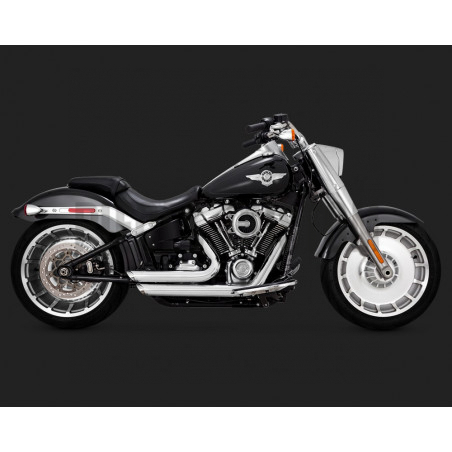 Echappement Vance & Hines Shortshots Staggered Chrome Breakout de 2018