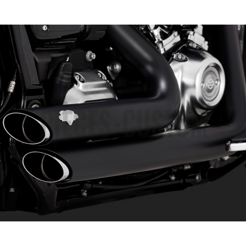 Echappement Vance & Hines Shortshots Staggered Noir Breakout de 2018