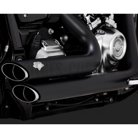 Echappement Vance & Hines Shortshots Staggered Noir Breakout de 2018