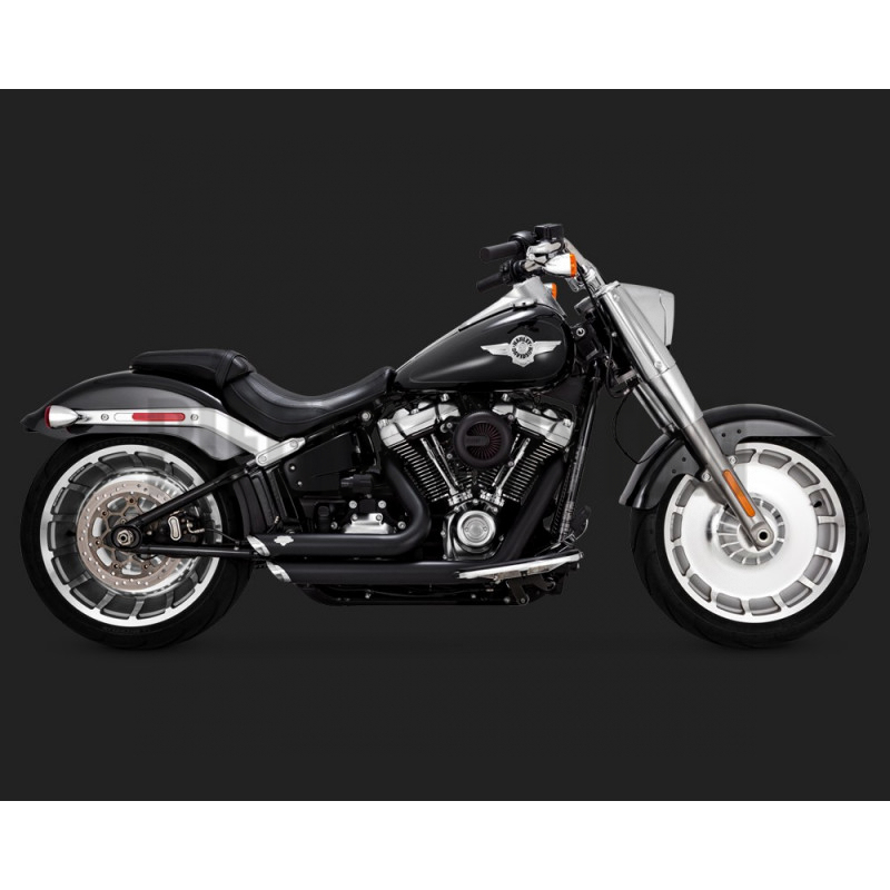 Echappement Vance & Hines Shortshots Staggered Noir Breakout de 2018