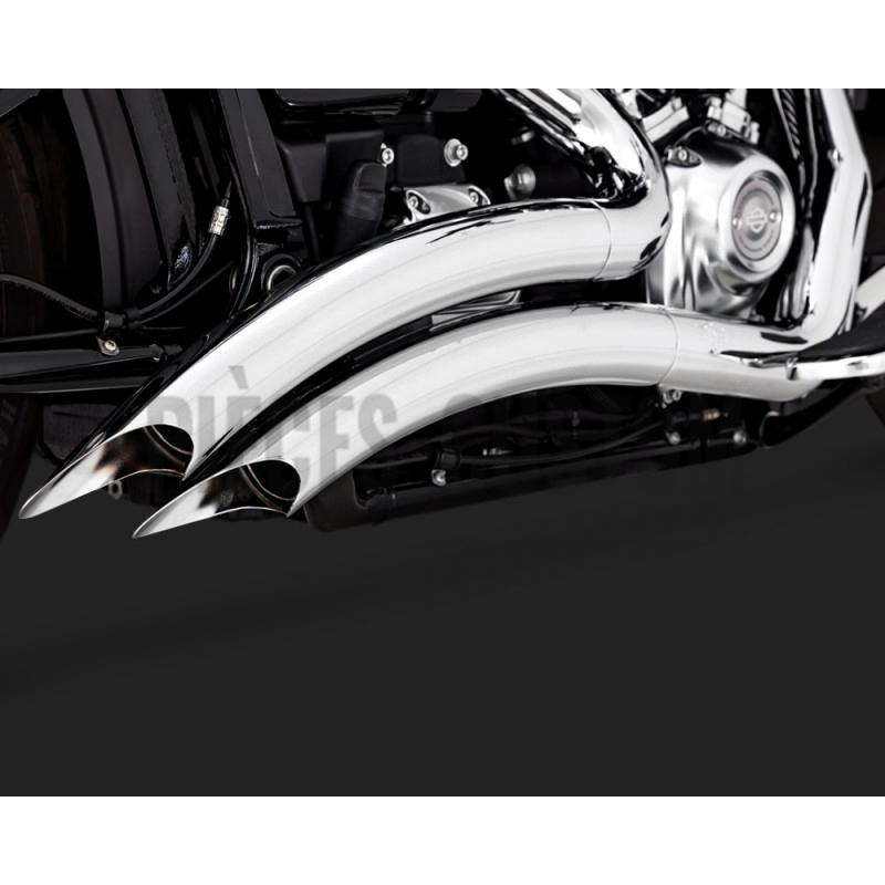 Echappement Vance & Hines Big Radius 2 en 2 pour Fat Boy et Break out de 2018