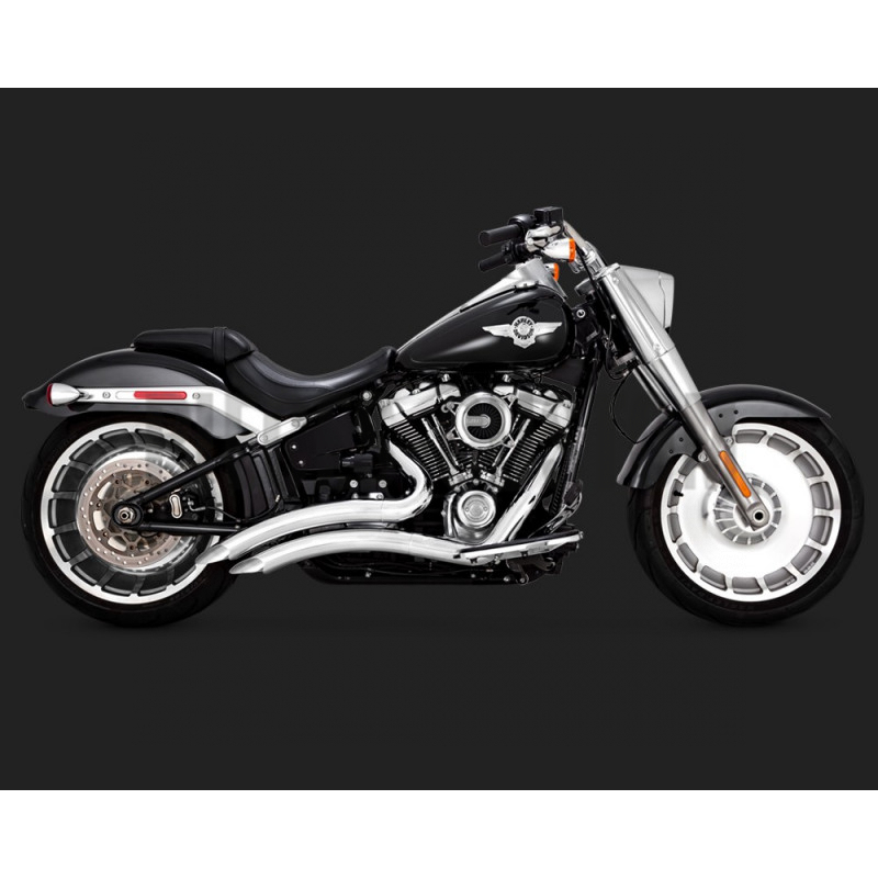 Echappement Vance & Hines Big Radius 2 en 2 pour Fat Boy et Break out de 2018