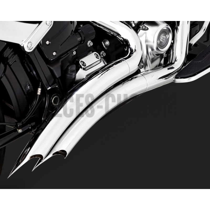 Echappement Vance & Hines Big Radius 2 en 2 pour Fat Boy et Break out de 2018