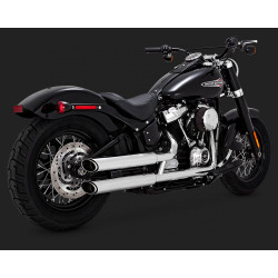 Silencieux-Vance-Hines-Twin-Slash-3"-pour-Softail-de-2018-à-2021